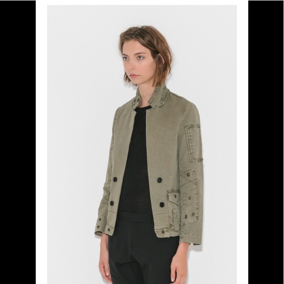 Zadig & Voltaire  Vladimir Military Jacket-NWT - Picture 2 of 16